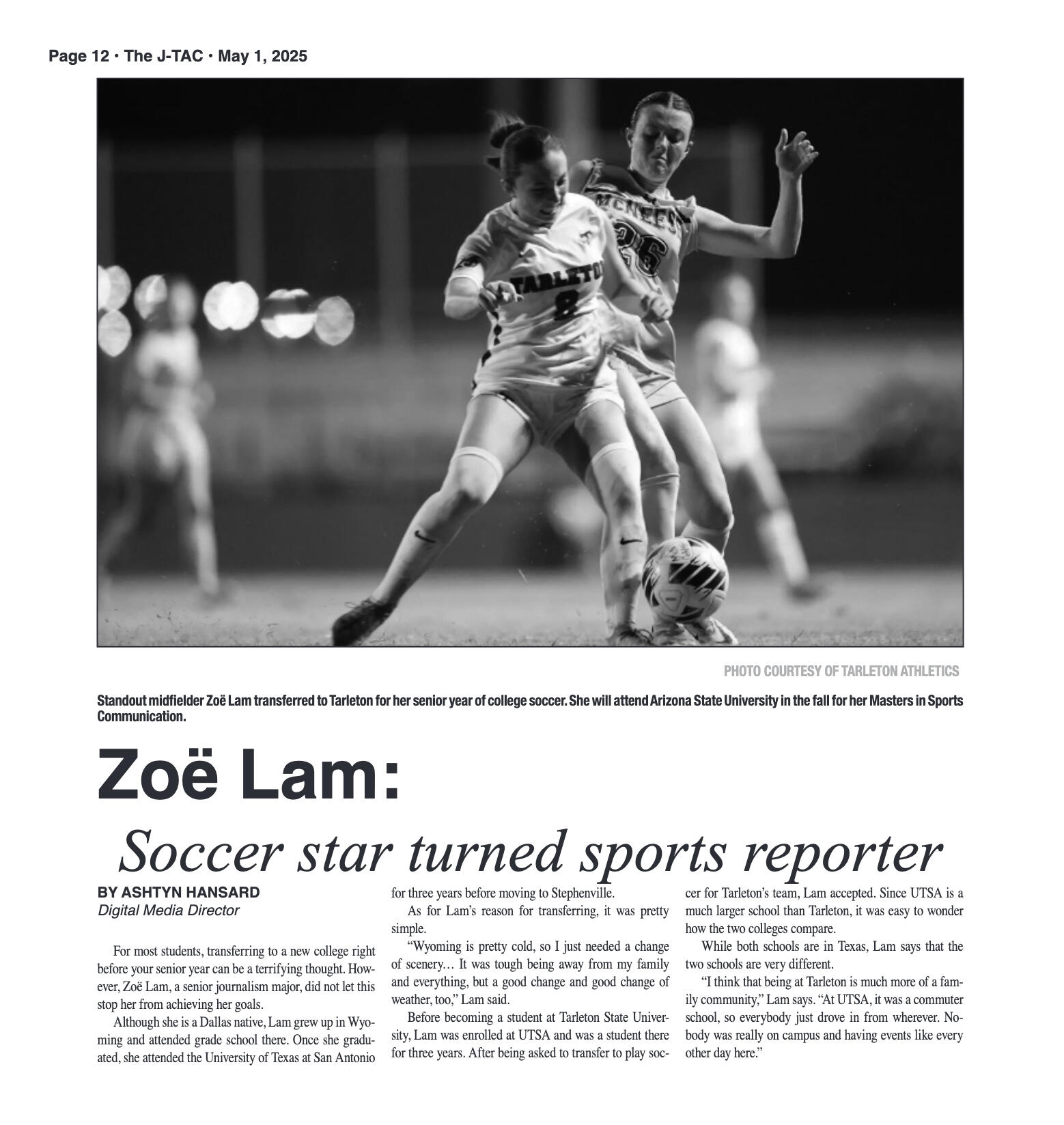 VOL. 106 NO. 12 Graduation Edition May 2025 - page 12