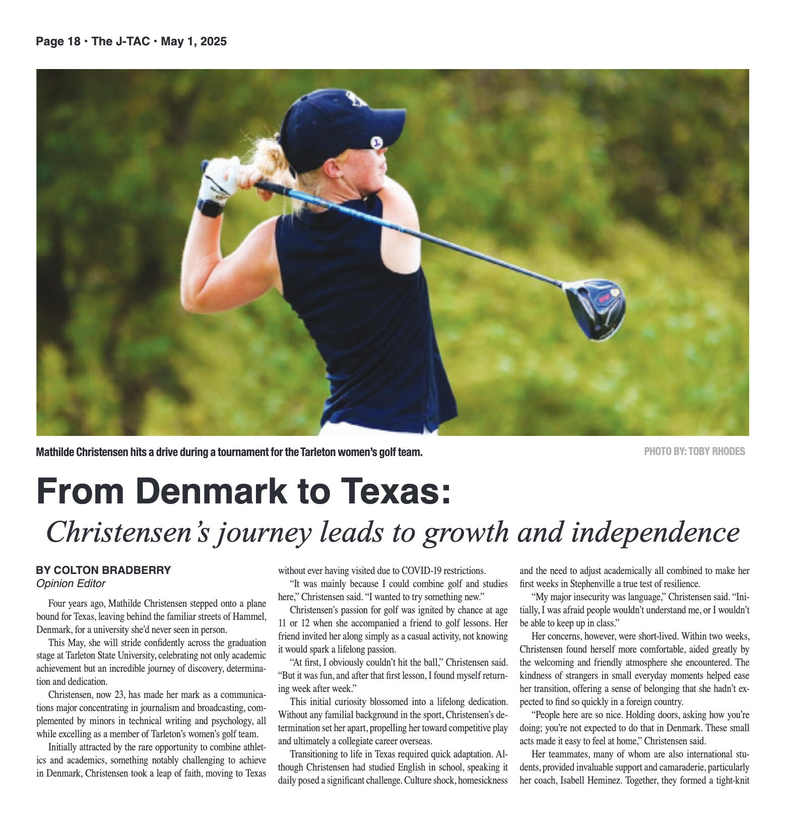 VOL. 106 NO. 12 Graduation Edition May 2025 - page 18