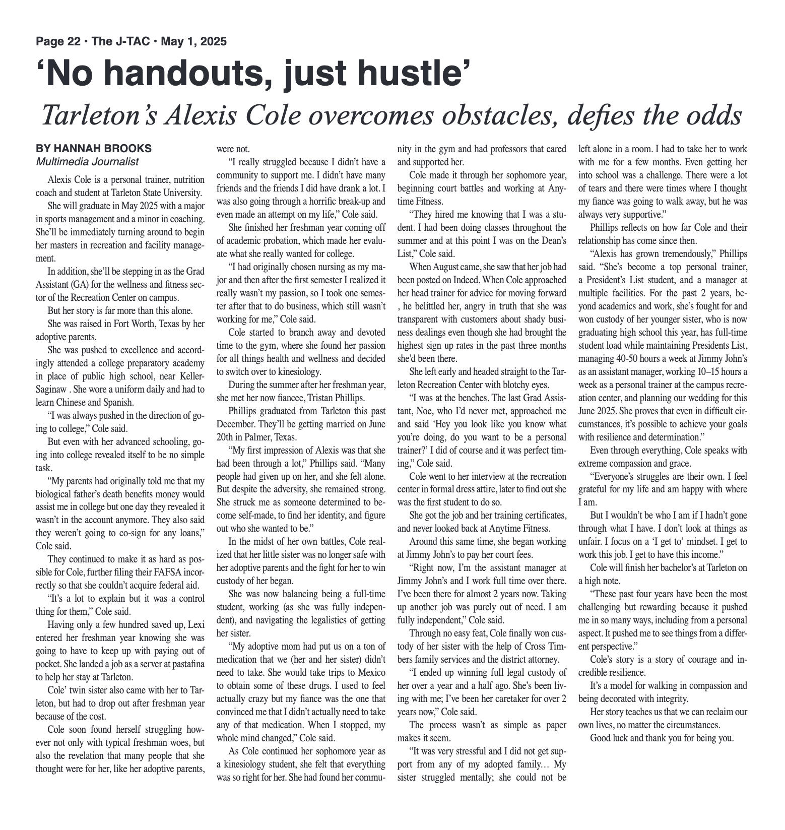 VOL. 106 NO. 12 Graduation Edition May 2025 - page 22