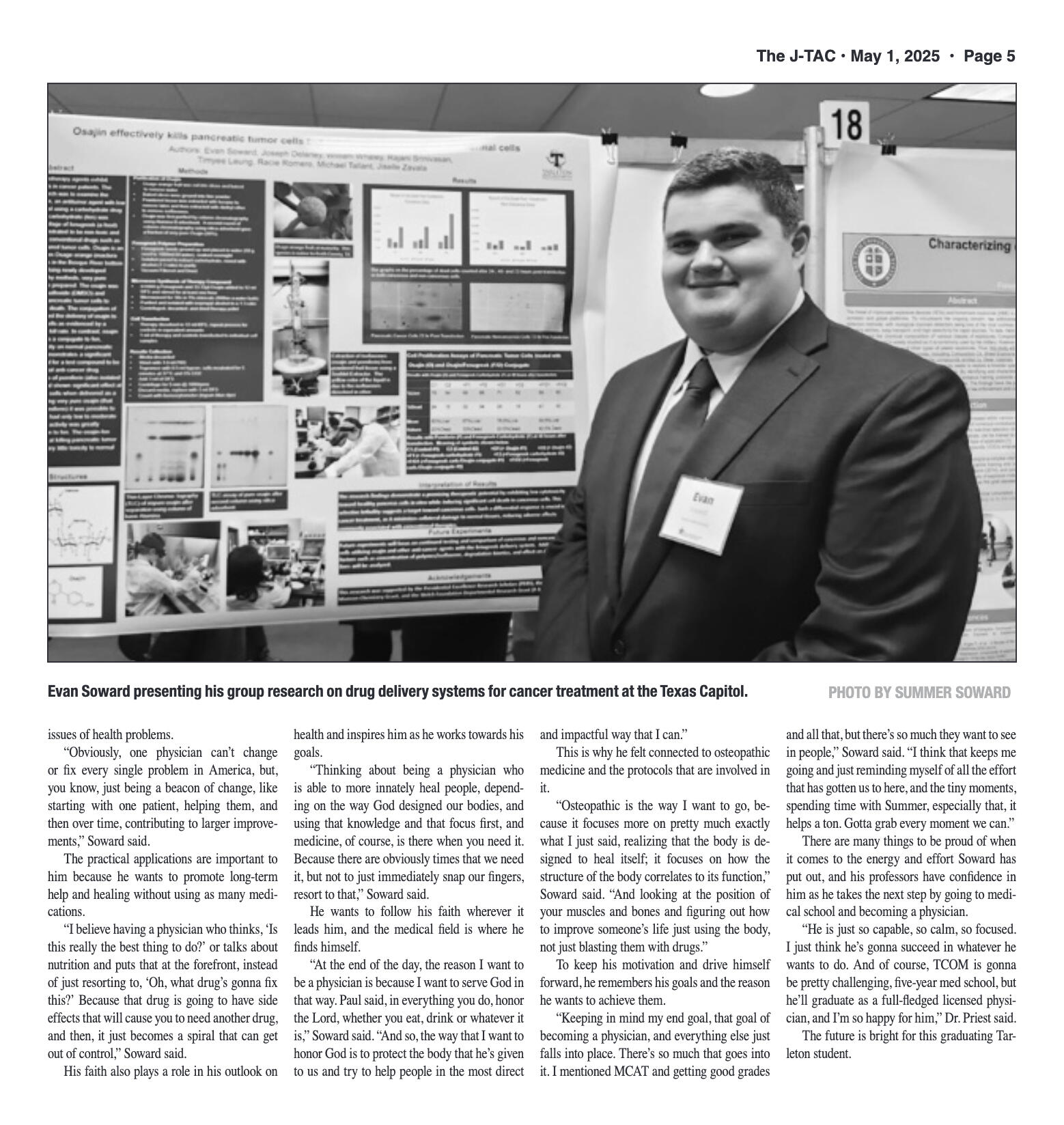 VOL. 106 NO. 12 Graduation Edition May 2025 - page 5