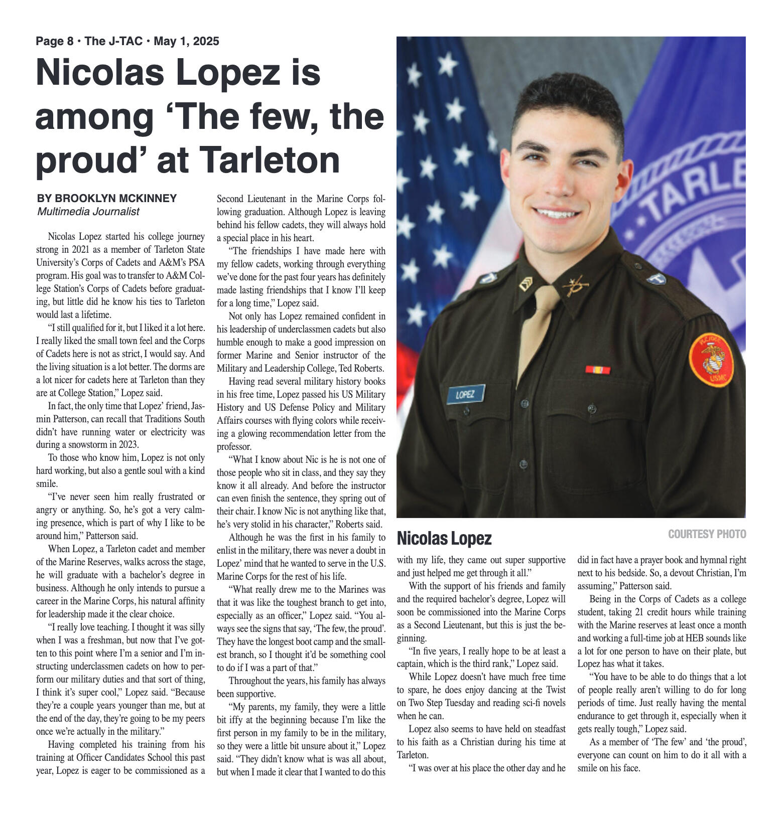 VOL. 106 NO. 12 Graduation Edition May 2025 - page 8