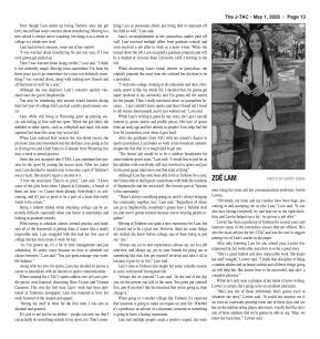 VOL. 106 NO. 12 Graduation Edition May 2025 - page 13