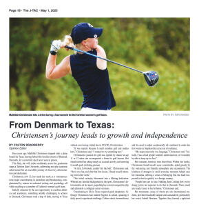 VOL. 106 NO. 12 Graduation Edition May 2025 - page 18