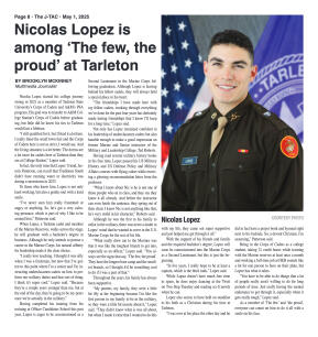 VOL. 106 NO. 12 Graduation Edition May 2025 - page 8