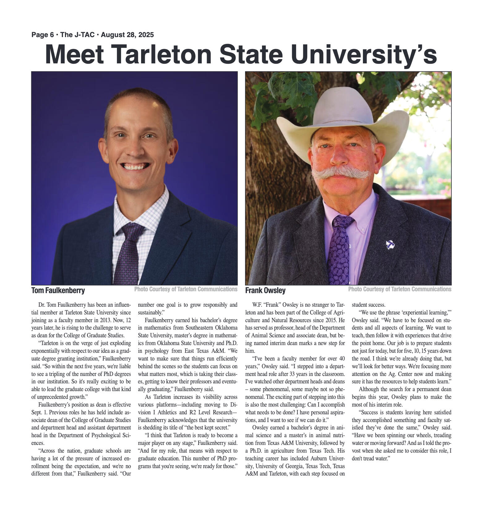 VOL. 107 NO. 1 Back to School August 2025 - page 6