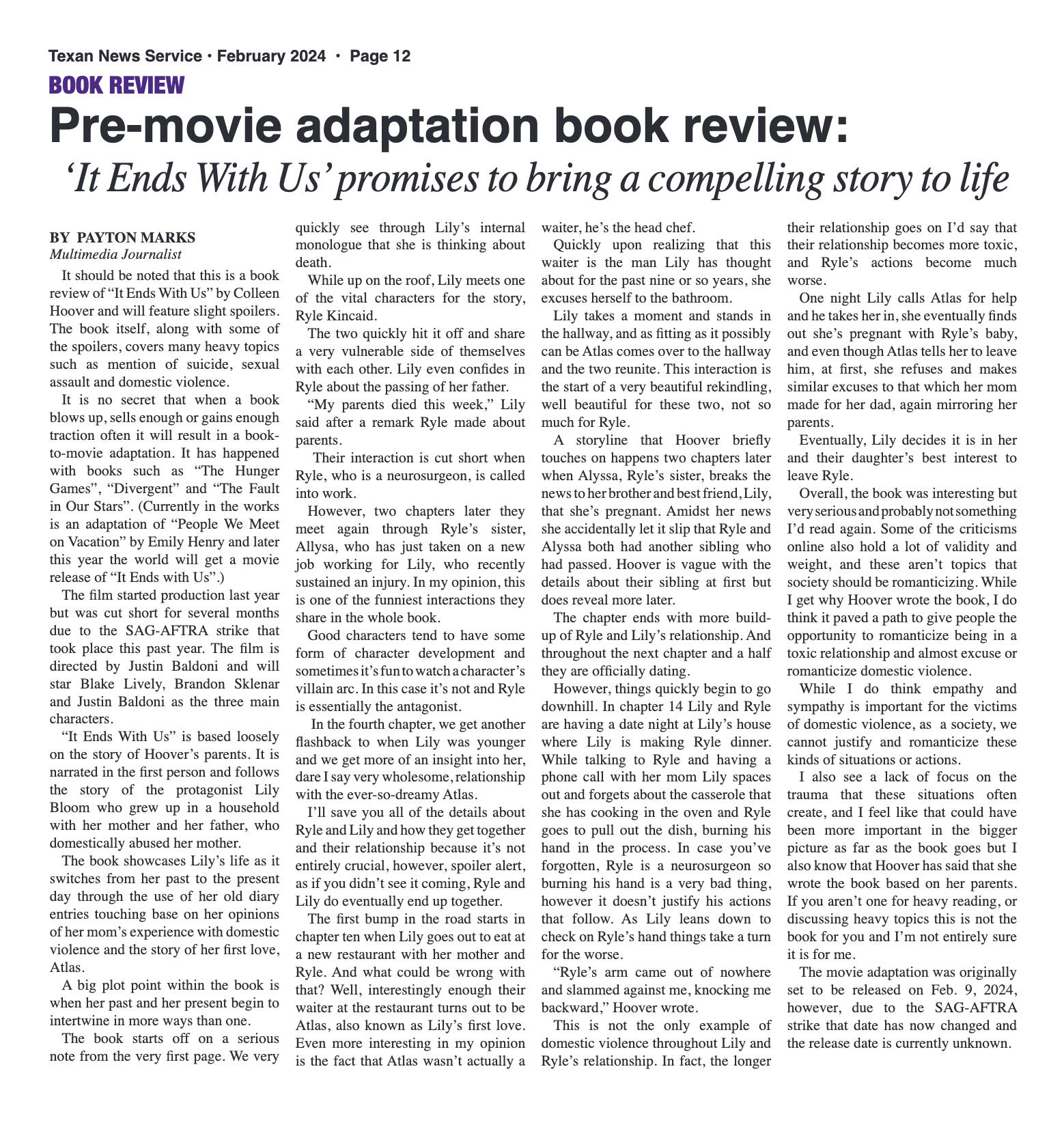 VOL. 13 NO. 4 February 2024 - page 12