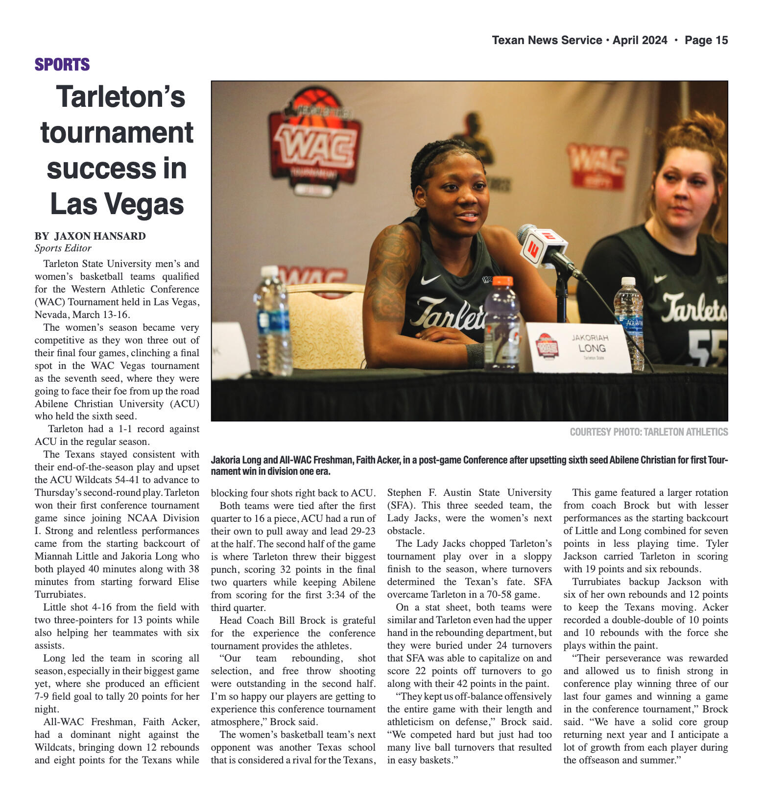 Vol 13. NO 6 April 2024 - page 15