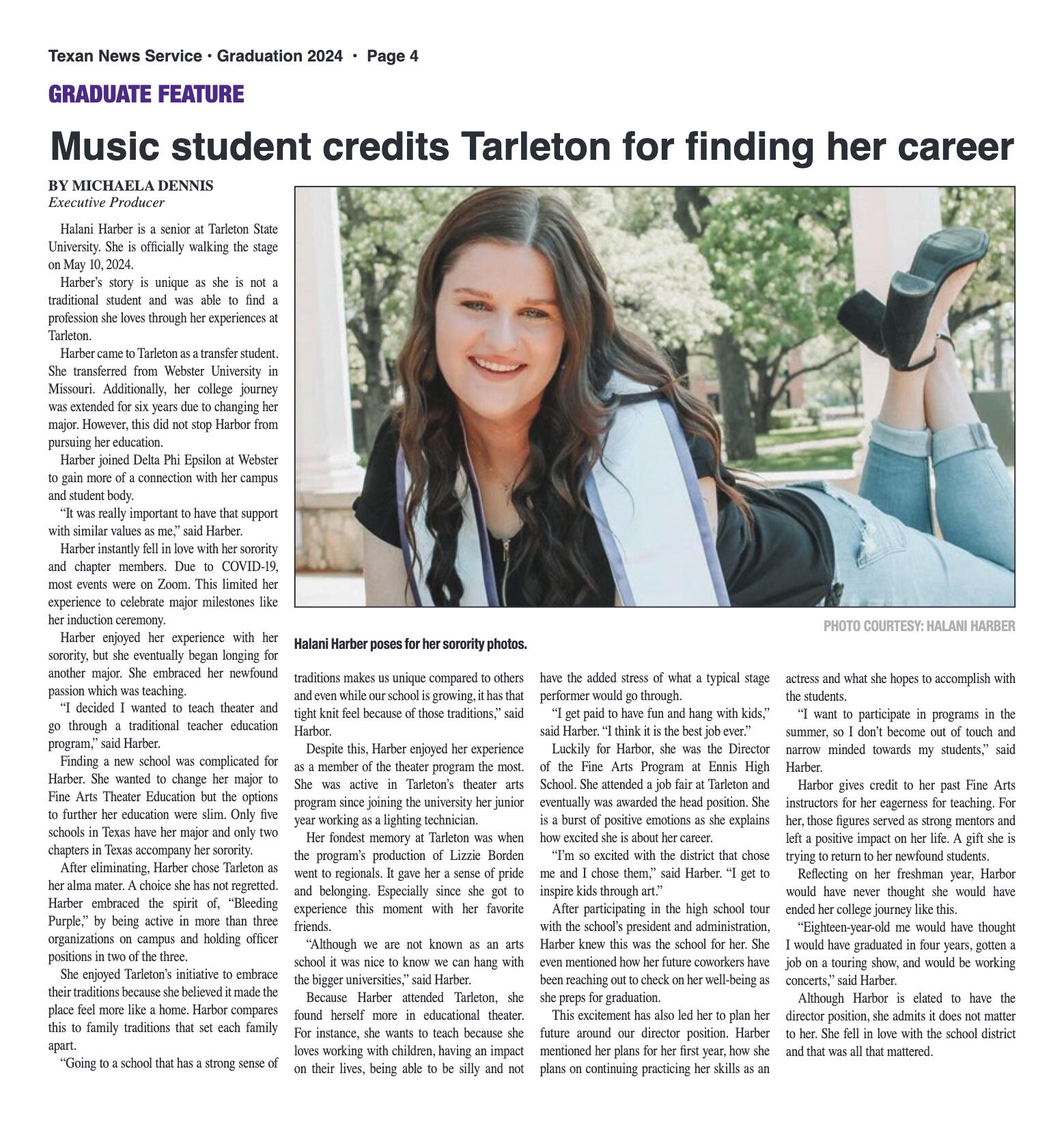 VOL. 13 NO. 6 Graduation May 2024 - page 4