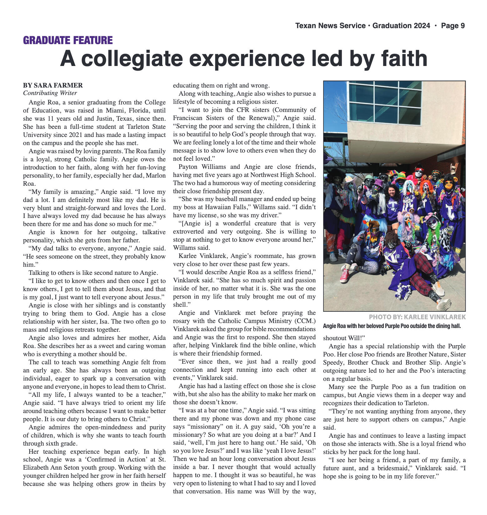 VOL. 13 NO. 6 Graduation May 2024 - page 9