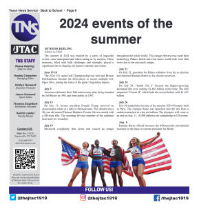 VOL. 106 NO. 1 Back to School August 2024 - page 6