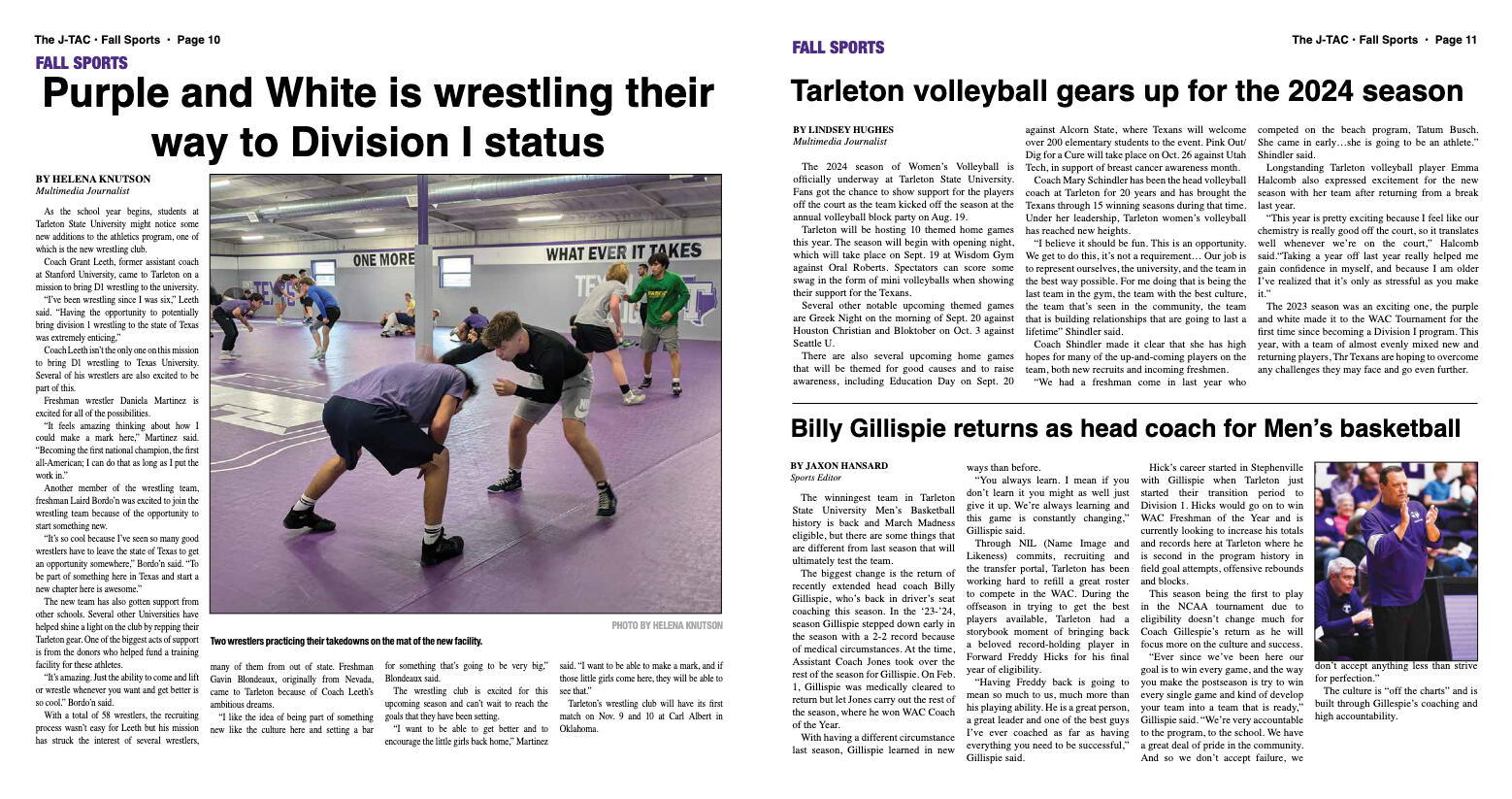 VOL. 106 NO. 2 Fall Sports - page 6